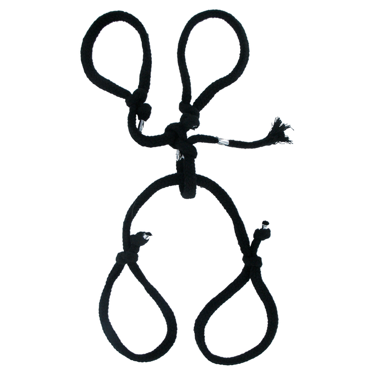 PIPEDREAM SILK ROPE HOGTIE