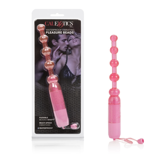 CALIFORNIA EXOTIC PLEASURE BEADS VIB. W/P PINK