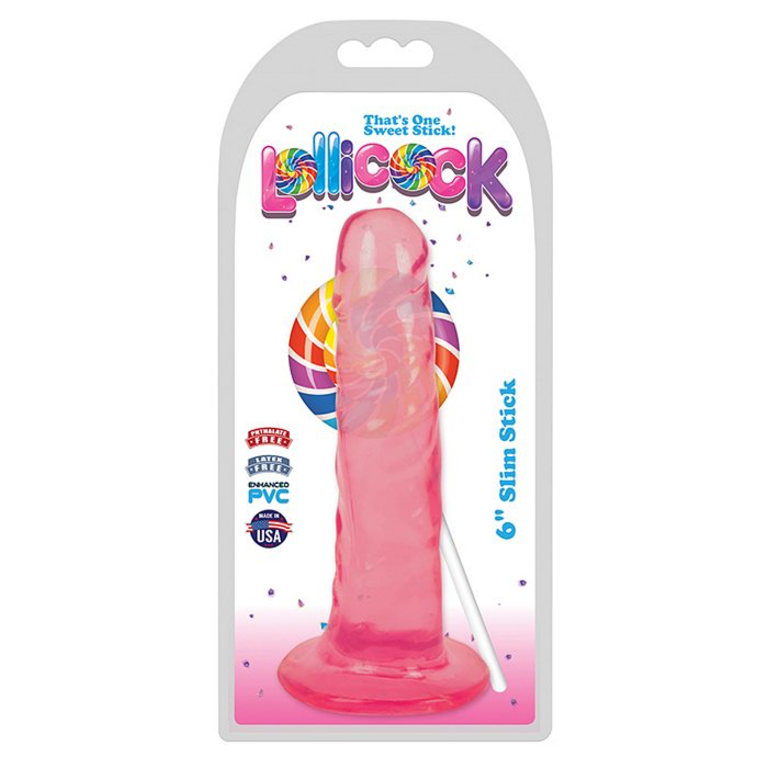 LOLLICOCK 6" SLIM STICK - CHERRY ICE