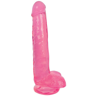 LOLLICOCK 8" SLIM STICK WITH BALLS - CHERRY ICE