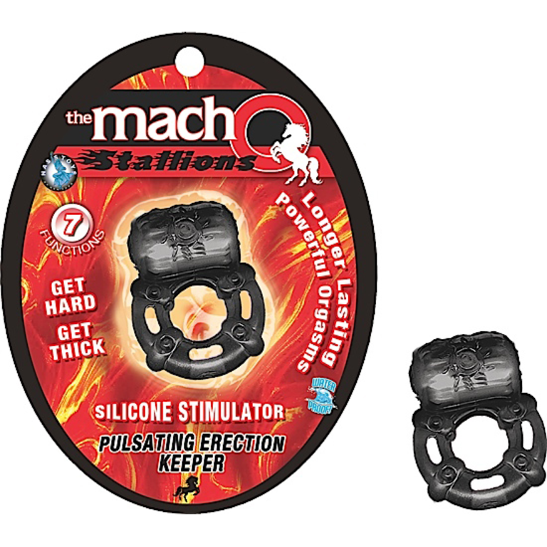 NASS TOYS THE MACHO STALLIONS - PULSATING ERECTION KEEPER