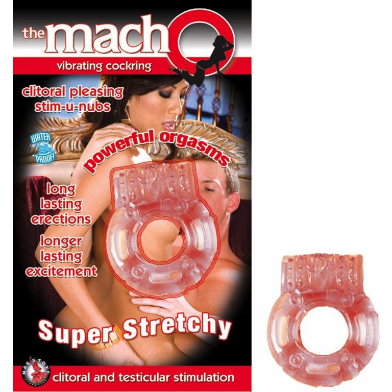 NASS TOYS MACHO VIBRATING COCKRING