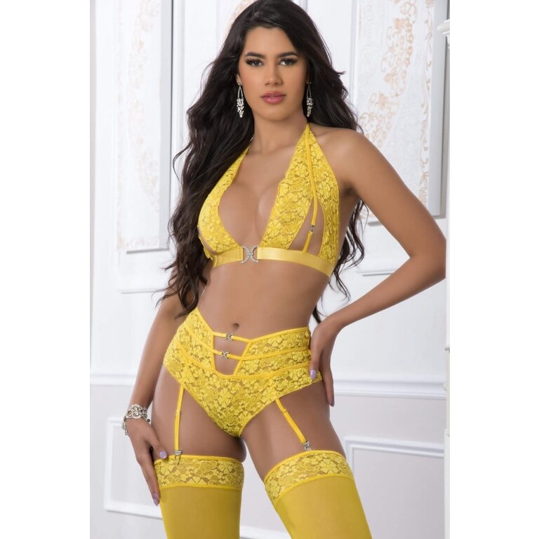 G WORLD 3PC HIGHWAISTED SET