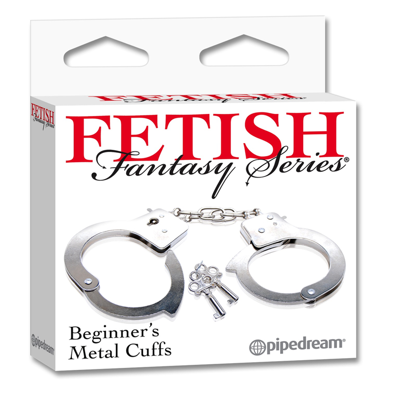 PIPEDREAM BEGINNER'S METAL CUFFS