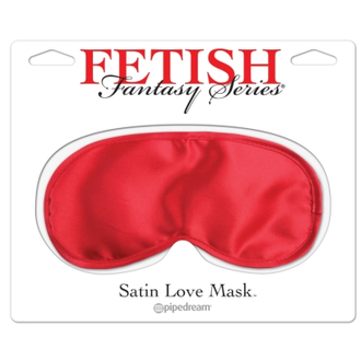 PIPEDREAM SATIN LOVE MASK RED