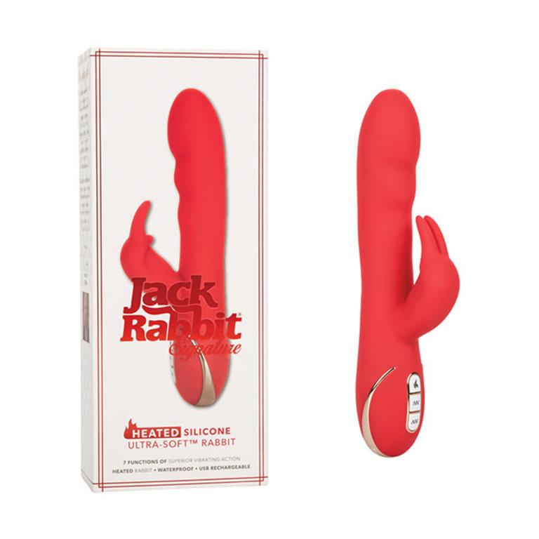 CALIFORNIA EXOTIC JACK RABBIT SIGNATURE HEATED SILICONE ULTRA SOFT RABBIT