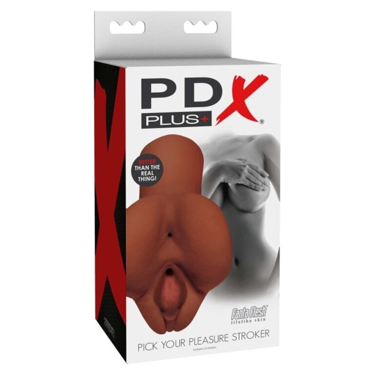 PIPEDREAM PDX PLUS PICK YOUR PLEASURE STROKER BRW