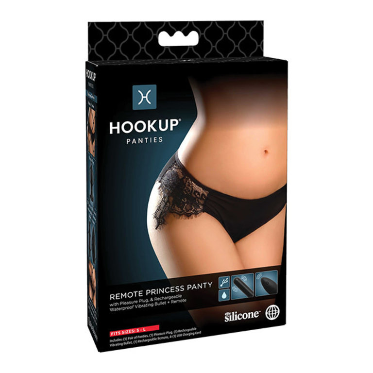 Pipedream Hookup Panties - Sexy Panties With Butt Plug, Bullet And