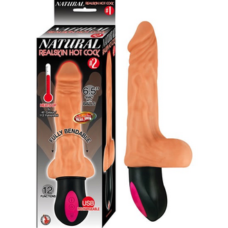 NASS TOYS NATURAL REALSKIN HOT COCK #2-FLESH