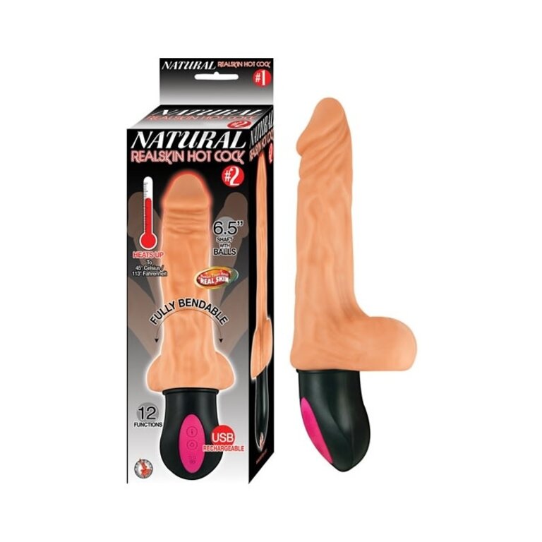 NASS TOYS NATURAL REALSKIN HOT COCK #2-FLESH