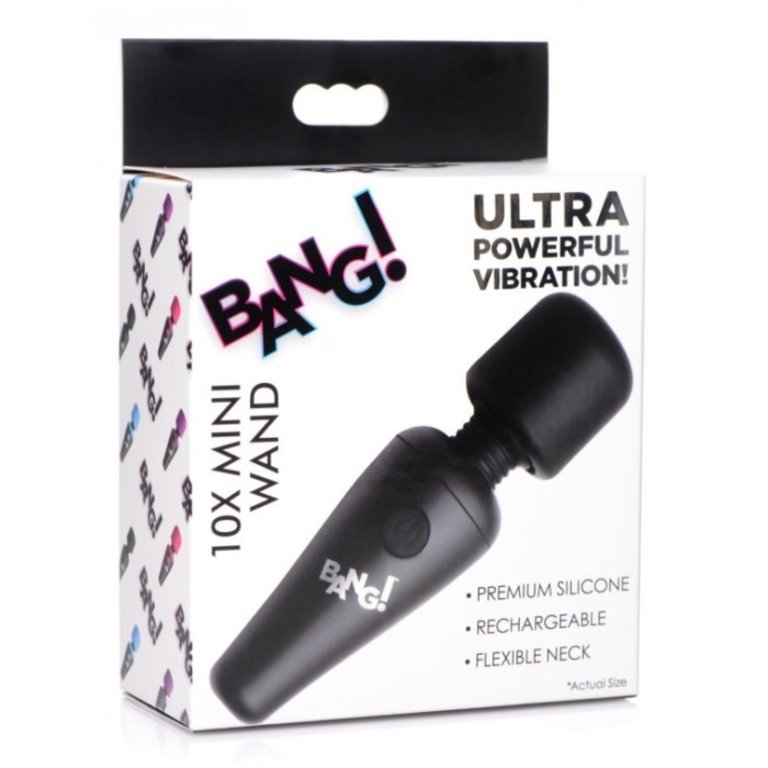 XR BRANDS BG 10X VIBRATING MINI SILICONE WAND