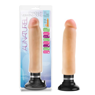 BLUSH NOVELTIES AU NATUREL 11 VIBRATING DONG BEIGE