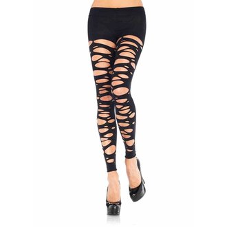 LEG AVENUE TATTERED FOOTLESS TIGHTS