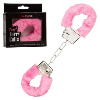 CALIFORNIA EXOTIC PLAYFUL FURRY CUFFS PINK
