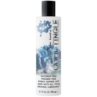 WET WET COOL TINGLE WATER BASE 3.1 FLOZ
