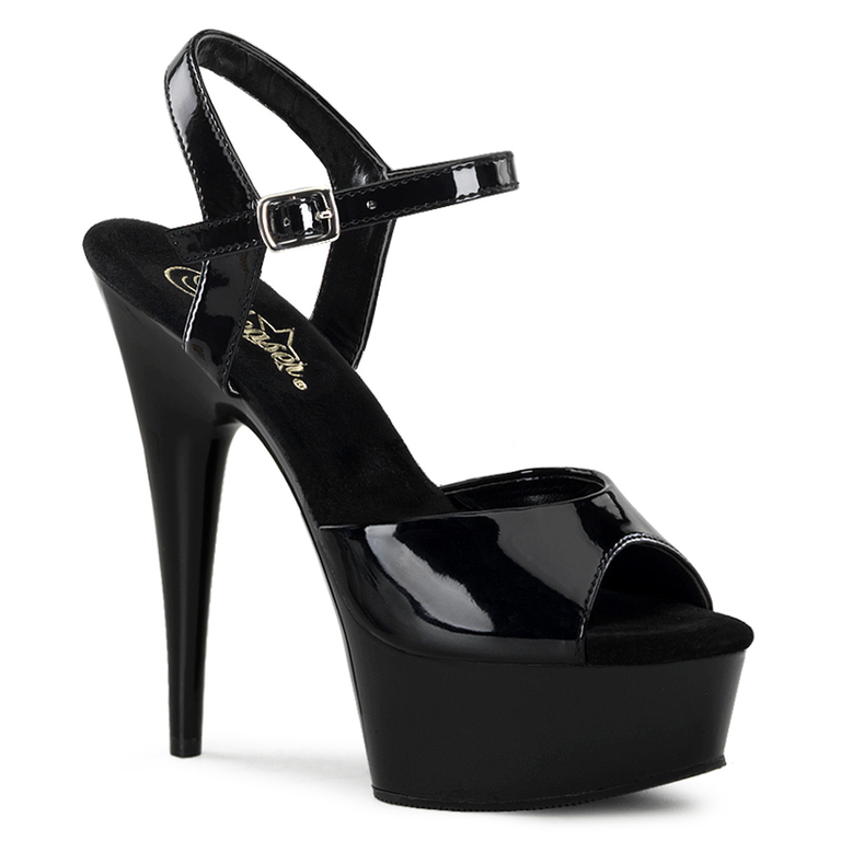 PLEASER SHOES 6” HEEL PF ANKLE STRAP SANDAL