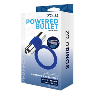 ZOLO ZOLO RECHARGEABLE VIBRATING COCK RING