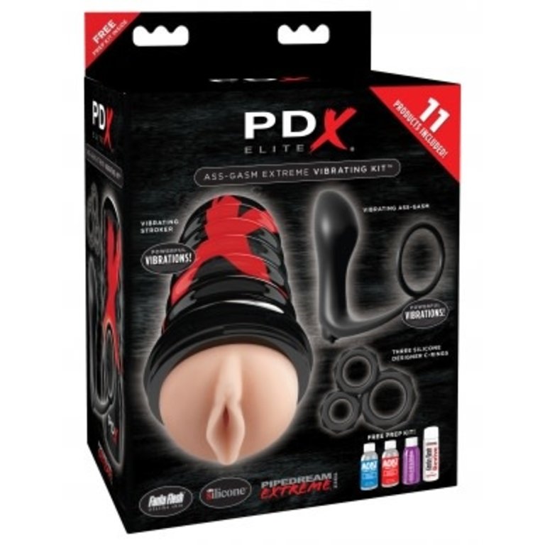 PIPEDREAM PDX ELITE ASS-GASM VIBRATING KIT