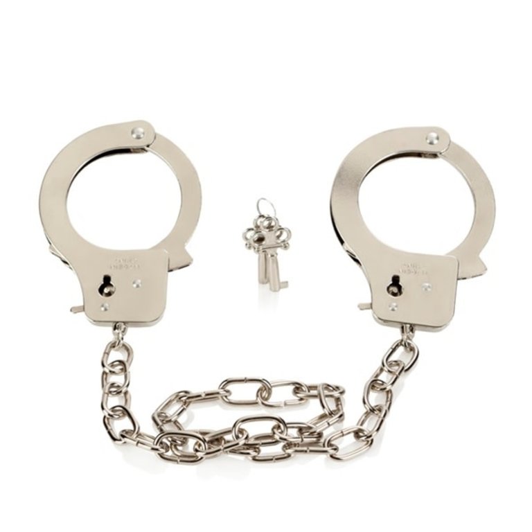 CALIFORNIA EXOTIC CHROME HANDCUFFS