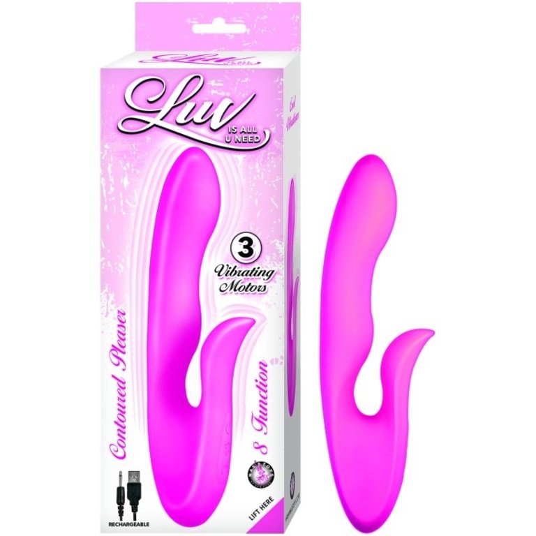 NASS TOYS LUV CONTOURED PLEASER-PINK