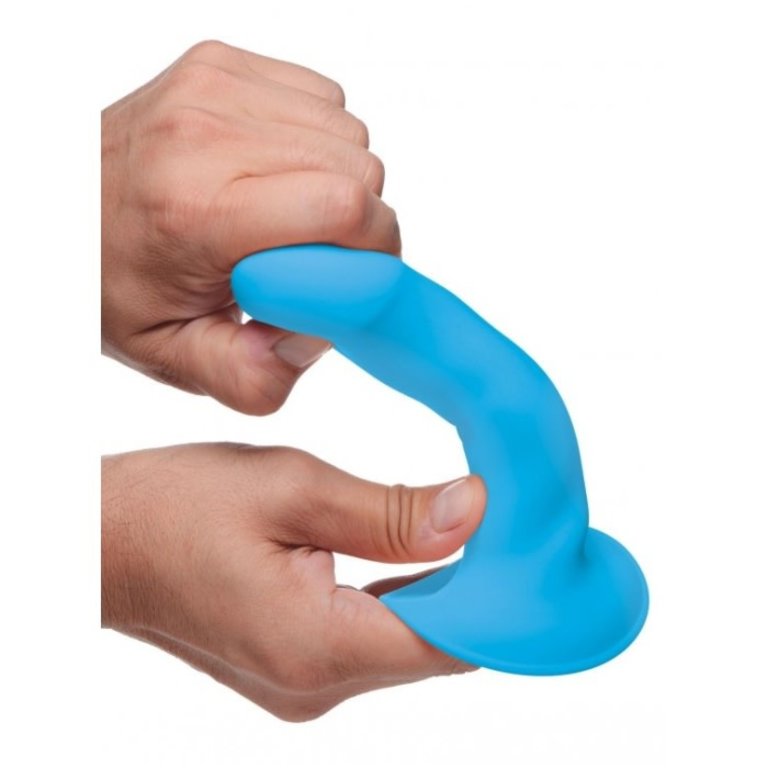 XR BRANDS VIBRATING 10X SQUEEZABLE DILDO