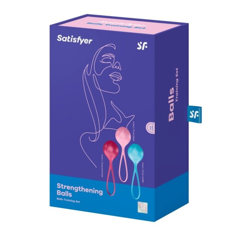 SATISFYER STRENGTHENING BALLS (SET OF 3)