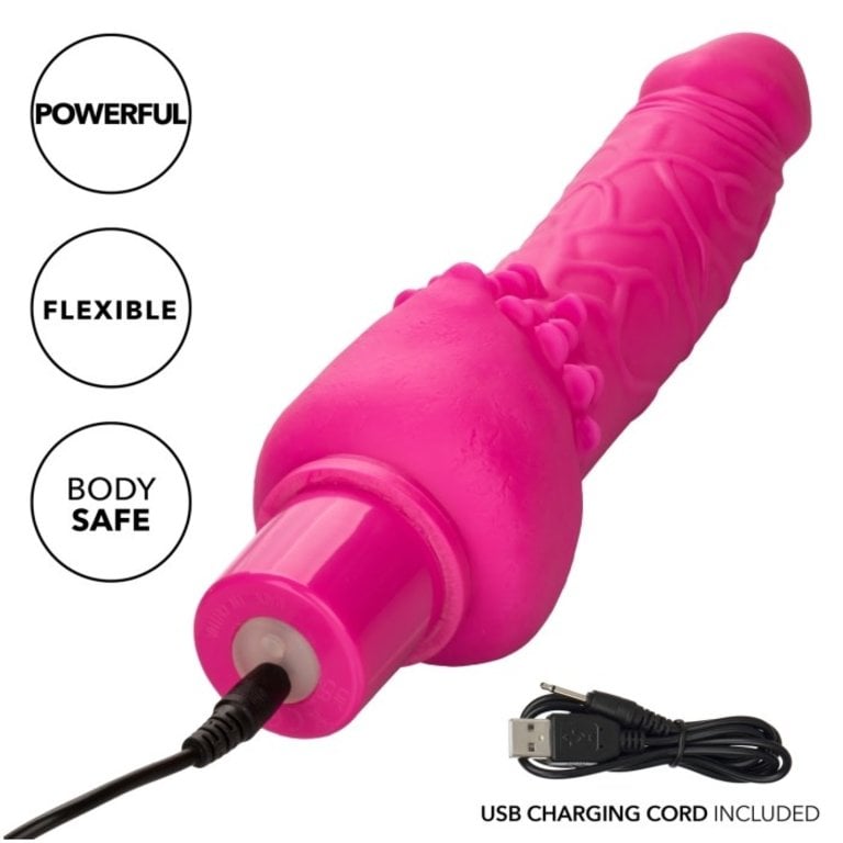 CALIFORNIA EXOTIC RECHARGEABLE POWER STUD CLITERRIFIC PINK