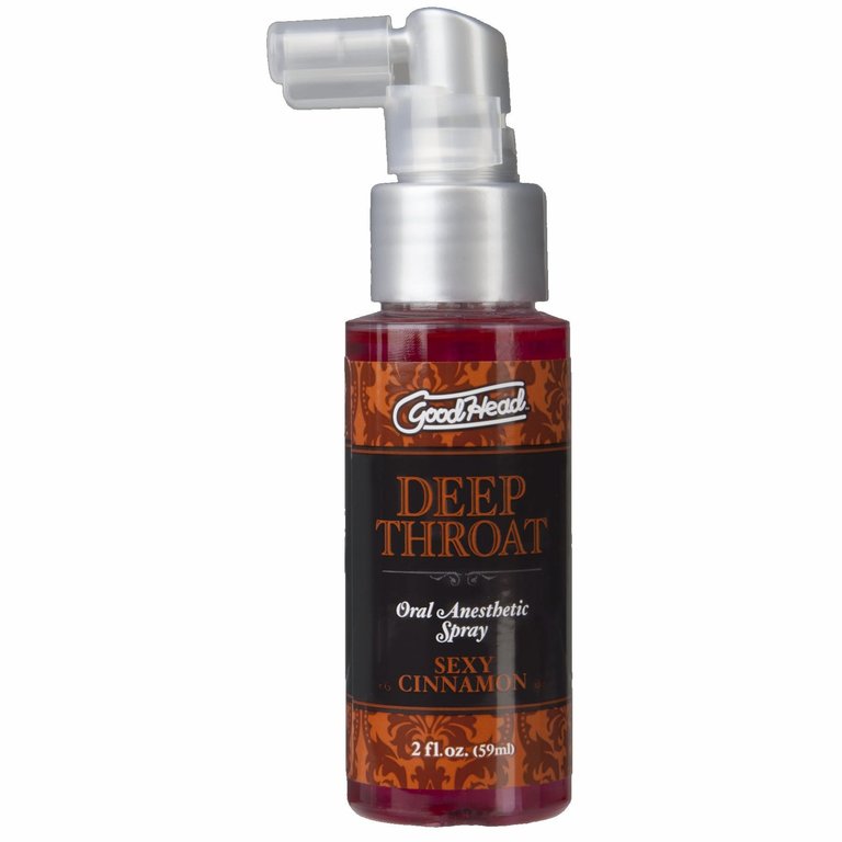 DOC JOHNSON GOODHEAD DEEP THROAT SPRAY CINNAMON