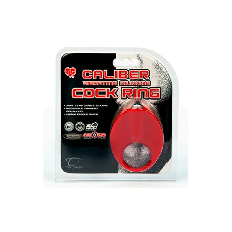 TOPCO SALES CALIBER VIBRATING SILICONE RING