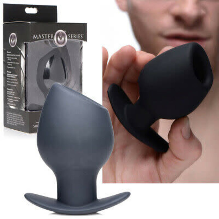 XR BRANDS BUTT GOBLET SILICONE HOLLOW PLUG