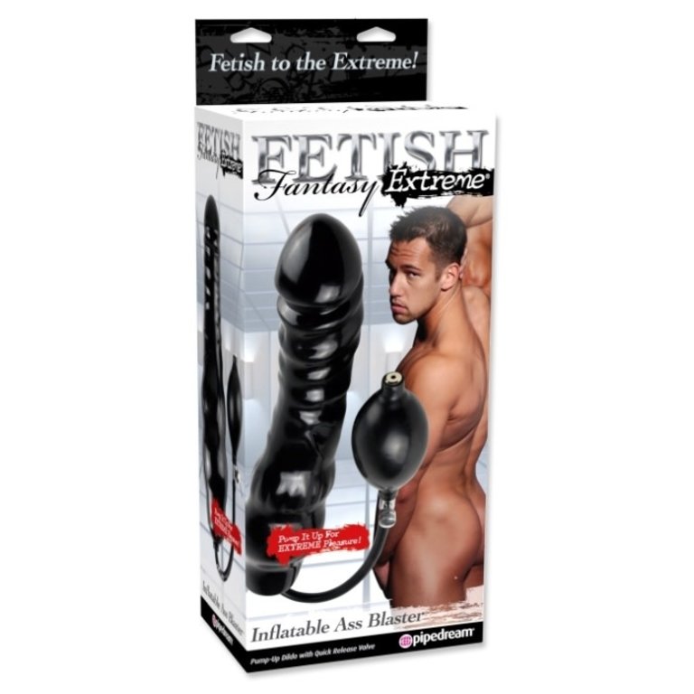 PIPEDREAM EXTREME INFLATABLE ASS BLASTER BLACK