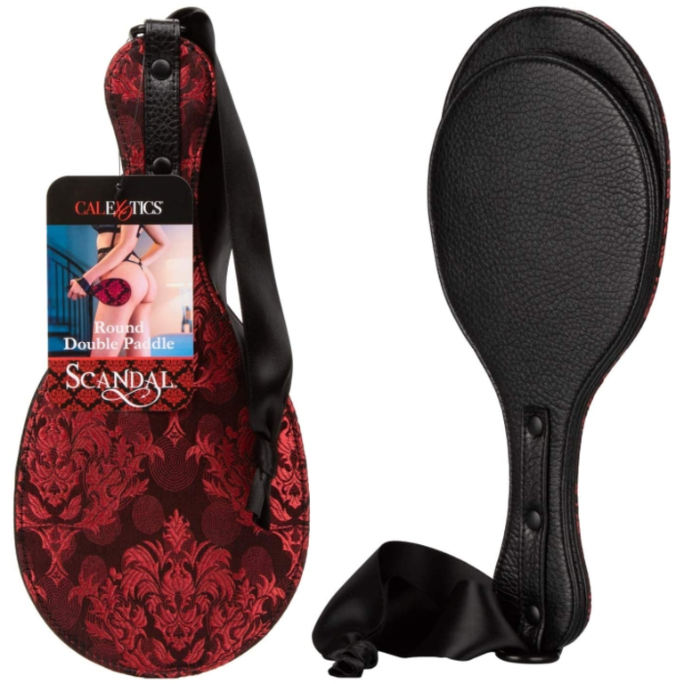 CALIFORNIA EXOTIC SCANDAL ROUND DOUBLE PADDLE