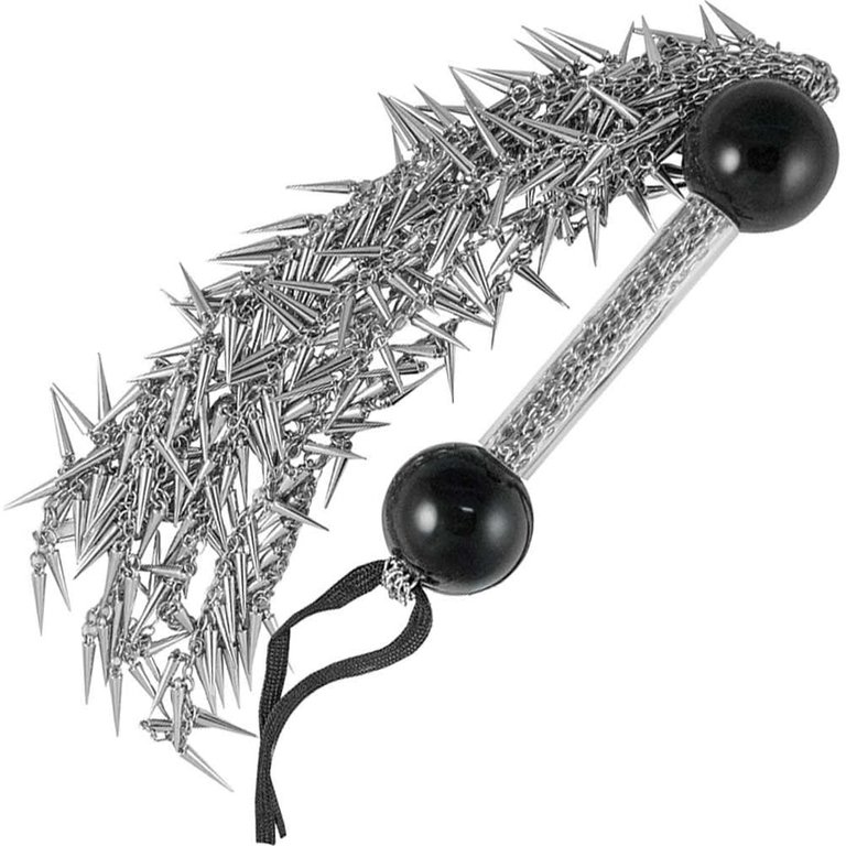 NASS TOYS SPIKED CHAIN WHIP W HANDLE