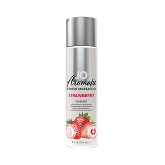 SYSTEM JO JO AROMATIX STRAWBERRY MASSAGE OIL 4OZ