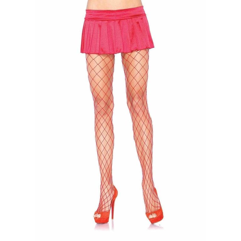 LEG AVENUE DIAMOND FISHNET PANTYHOSE