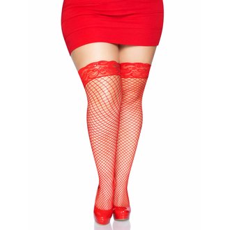 LEG AVENUE PLUS NYA NET THIGH HIGHS
