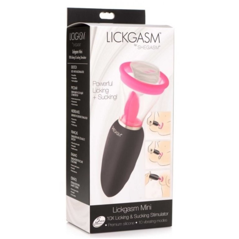 XR BRANDS ICKGASM MINI 10X SILICONE LICKING & SUCKING