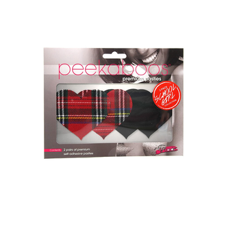 PEEKABOOS SCHOOLGIRL HEARTS PASTIES