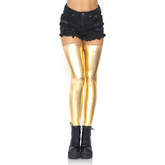 LEG AVENUE WET LOOK THIGH HIGHS