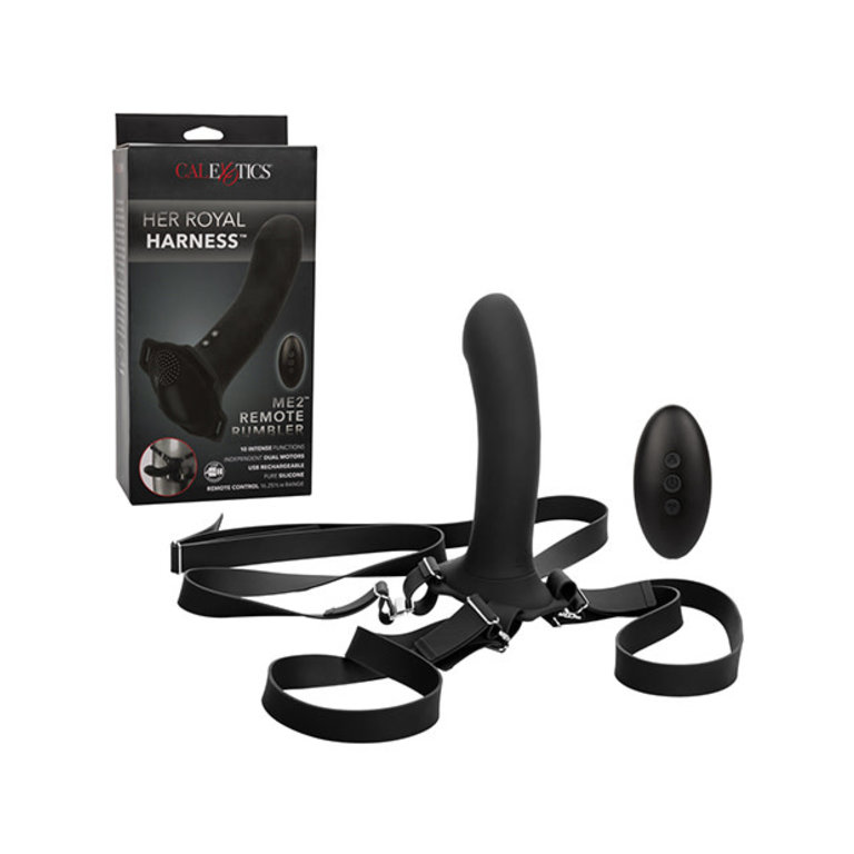 CALIFORNIA EXOTIC HER ROYAL HARNESS ME2 ROYAL RUMBLER
