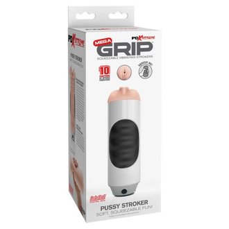 PIPEDREAM PDX EXTREME MEGA GRIP VIBRATIN STROKER P***