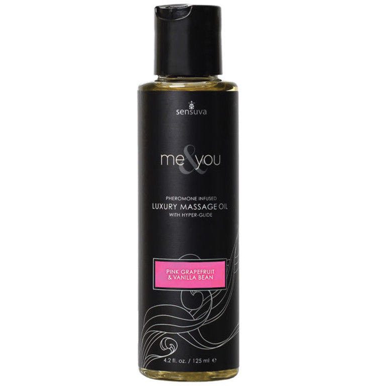 SENSUVA ME & YOU MASSAGE OIL GRAPEFRUI VANIILLA 4.2 OZ