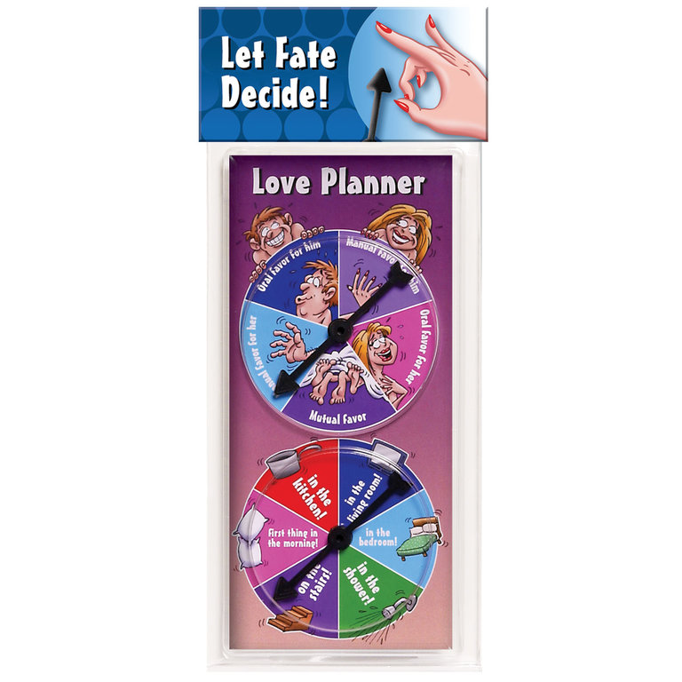 OZZE CREATIONS LOVE PLANNER SPINNER GAME