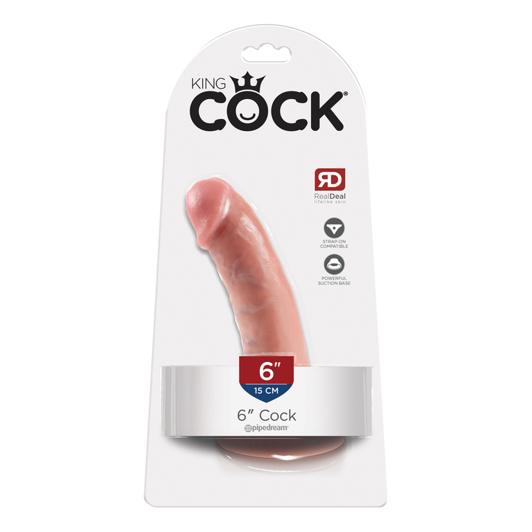PIPEDREAM KING COCK 6 IN COCK