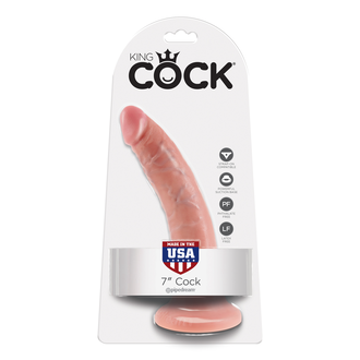 PIPEDREAM KING COCK 7 IN COCK