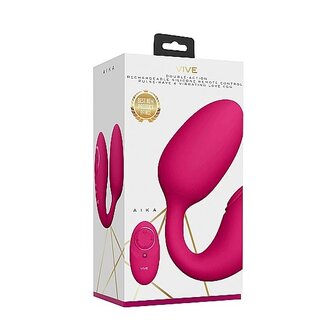 SHOTS AMERICA VIVE AIKA PINK VIBRATOR