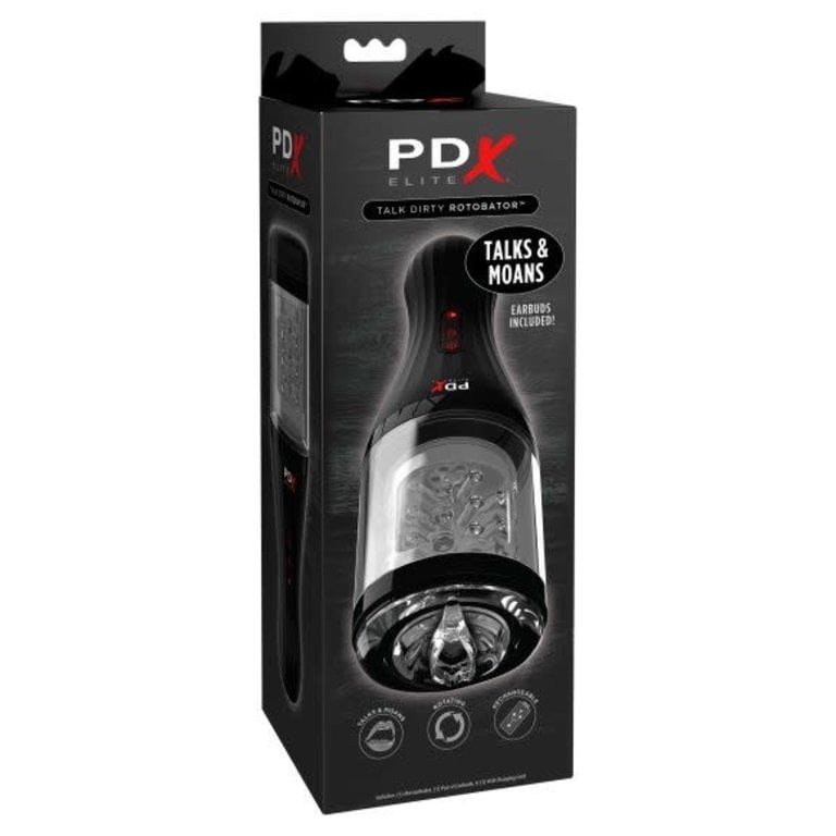 PIPEDREAM PDX ELITE TALK DIRTY ROTOBATOR