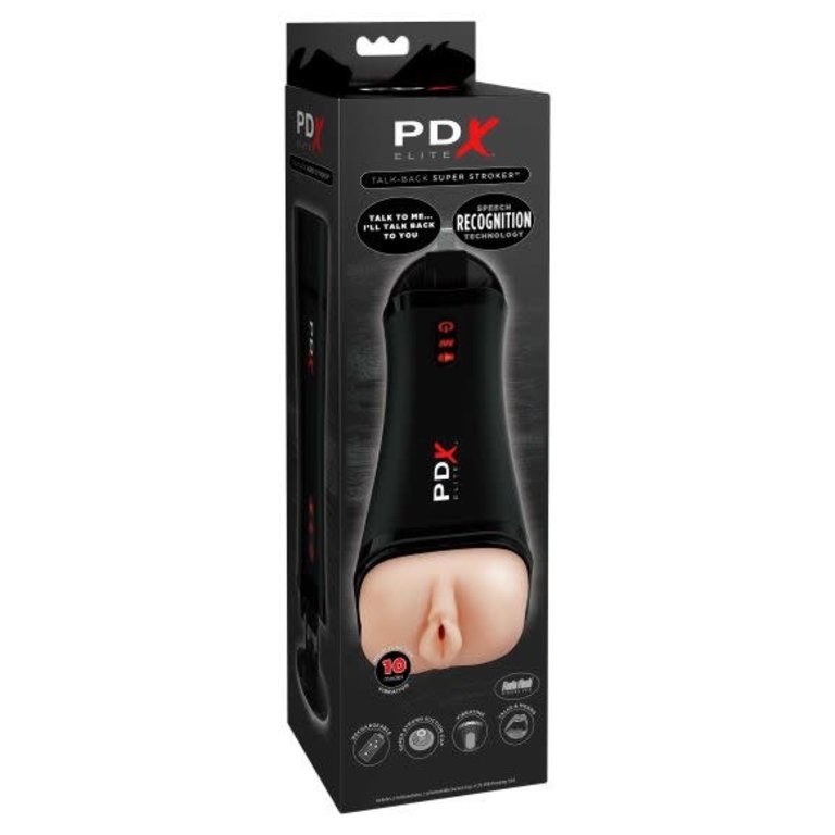 PIPEDREAM PDX ELITE TALK BACK SUPER STROKER