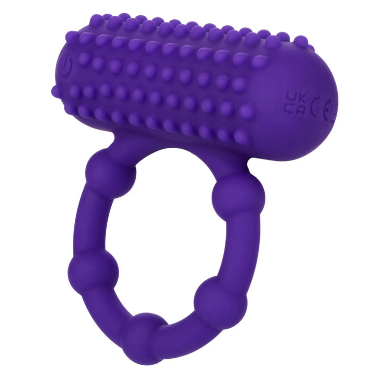 CALIFORNIA EXOTIC SILICONE RECHARGEABLE 5 BEAD MAXIMUS RING
