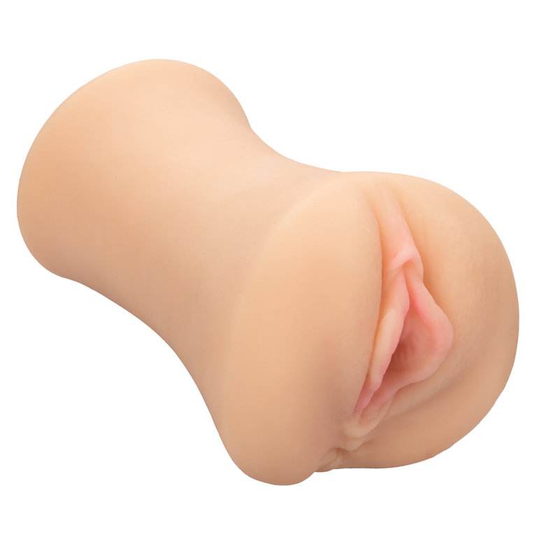 CALIFORNIA EXOTIC STROKE IT JUICY PUSSY IVORY
